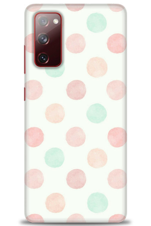 Samsung Galaxy S20 FE Kılıf HD Baskılı Kılıf - Blue Pink