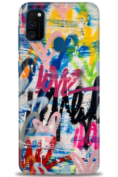 Samsung Galaxy M30S Kılıf HD Baskılı Kılıf - Lovee