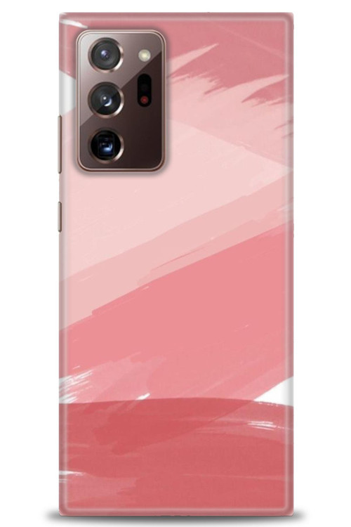 Samsung Galaxy Note 20 Ultra Kılıf HD Baskılı Kılıf - Pembe Palet