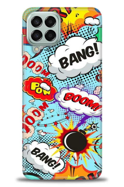 Samsung Galaxy M33 Kılıf HD Baskılı Kılıf - Bang Boom