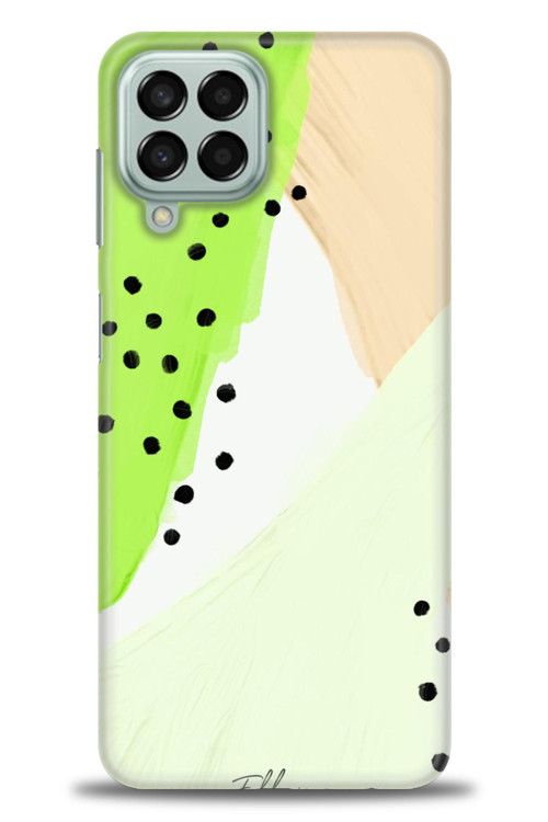 Samsung Galaxy M33 Kılıf HD Baskılı Kılıf - Fıstık Yeşili