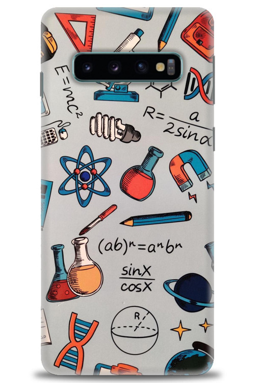 Samsung Galaxy S10 Kılıf HD Baskılı Kılıf - Formüller