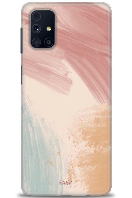 Samsung Galaxy M31S Kılıf HD Baskılı Kılıf - Soft Renkler