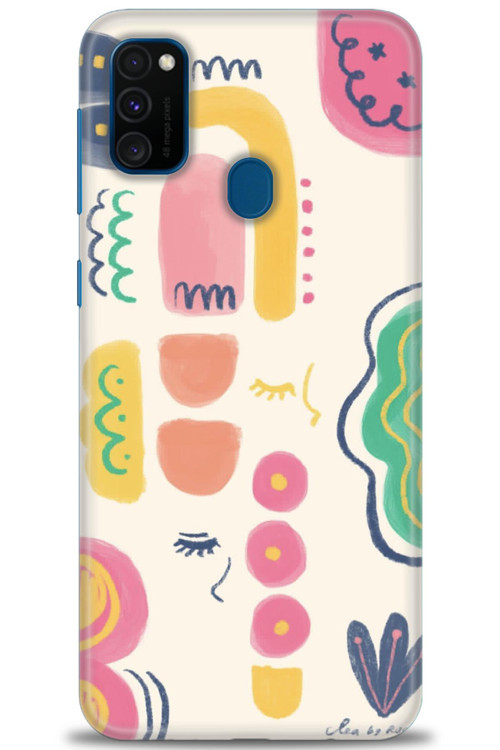 Samsung Galaxy M30S Kılıf HD Baskılı Kılıf - Çizim