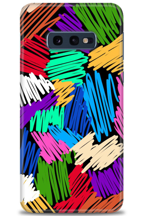 Samsung Galaxy S10E Kılıf HD Baskılı Kılıf - Karalama