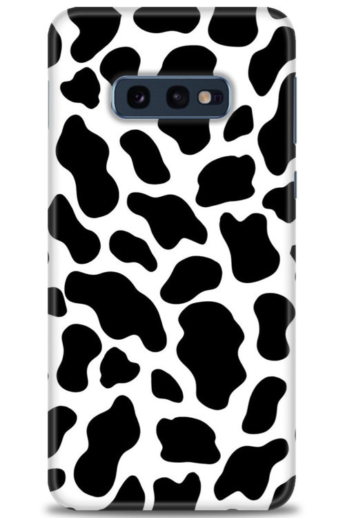 Samsung Galaxy S10E Kılıf HD Baskılı Kılıf - İnek