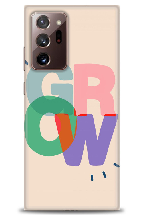 Samsung Galaxy Note 20 Ultra Kılıf HD Baskılı Kılıf - Grow