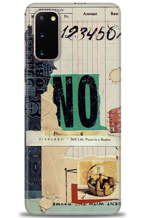 Samsung Galaxy S20 Kılıf HD Baskılı Kılıf - Risk
