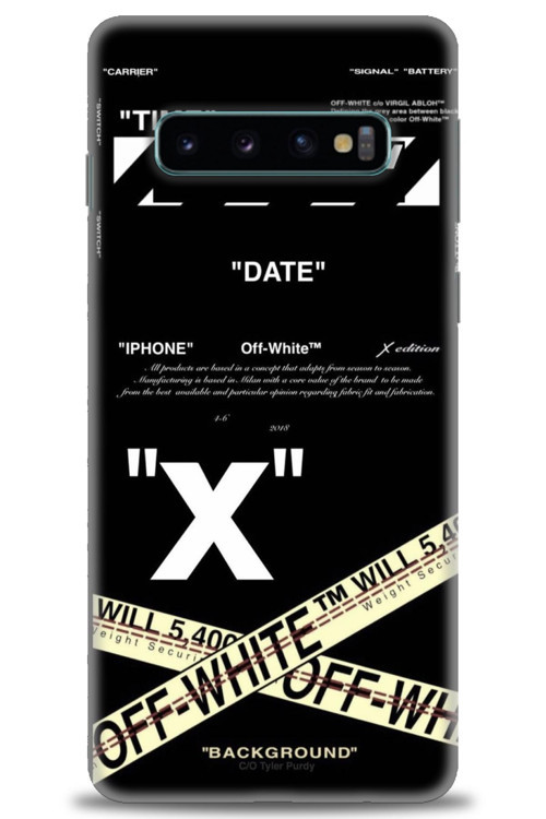 Samsung Galaxy S10 Kılıf HD Baskılı Kılıf - Date
