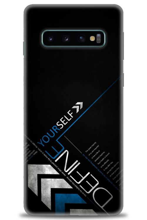 Samsung Galaxy S10 Kılıf HD Baskılı Kılıf - Yourself