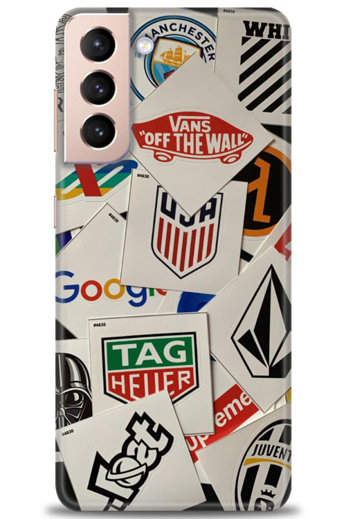 Samsung Galaxy S21 FE Kılıf HD Baskılı Kılıf - Off The Wall