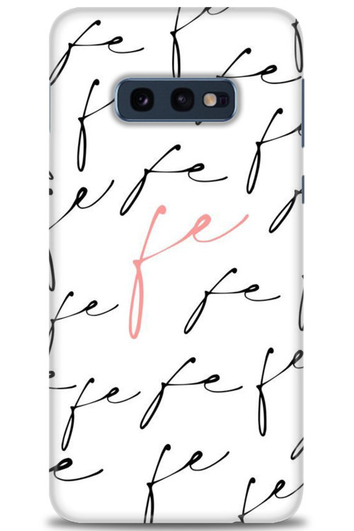Samsung Galaxy S10E Kılıf HD Baskılı Kılıf - Fe