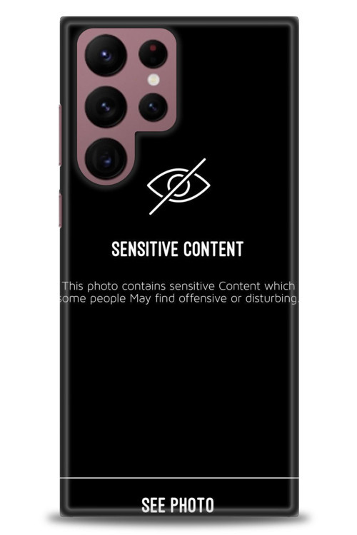 Samsung Galaxy S22 Ultra Kılıf HD Baskılı Kılıf - Sensitive Content