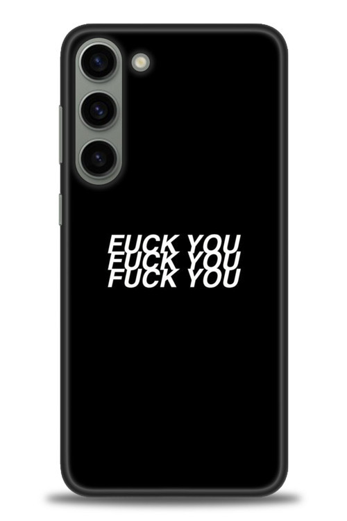 Samsung Galaxy S23 Kılıf HD Baskılı Kılıf - You You You