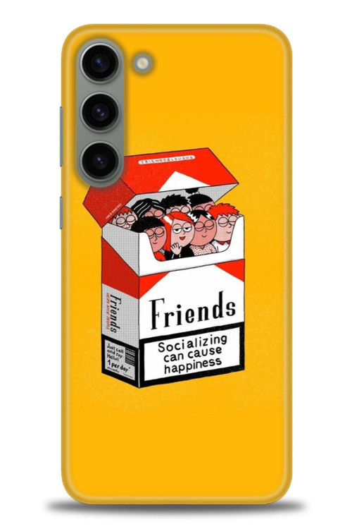 Samsung Galaxy S23 Kılıf HD Baskılı Kılıf - Friends