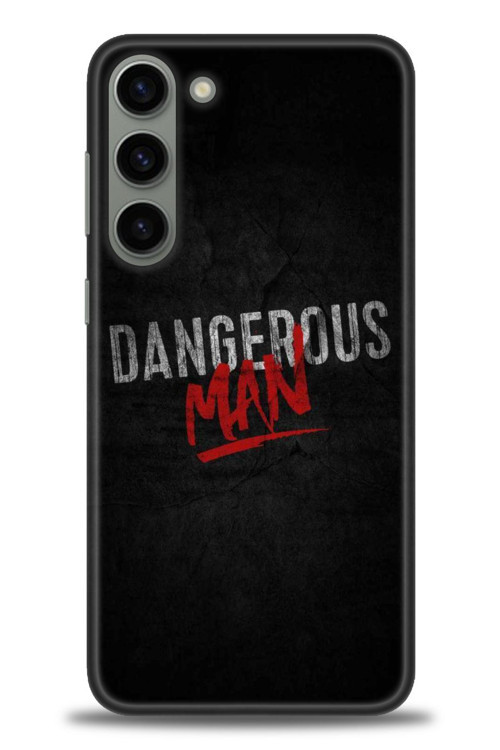 Samsung Galaxy S23 Kılıf HD Baskılı Kılıf - Dangerous Man