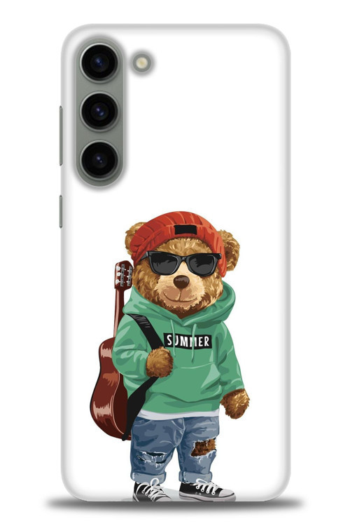 Samsung Galaxy S23 Kılıf HD Baskılı Kılıf - Teddy Bear