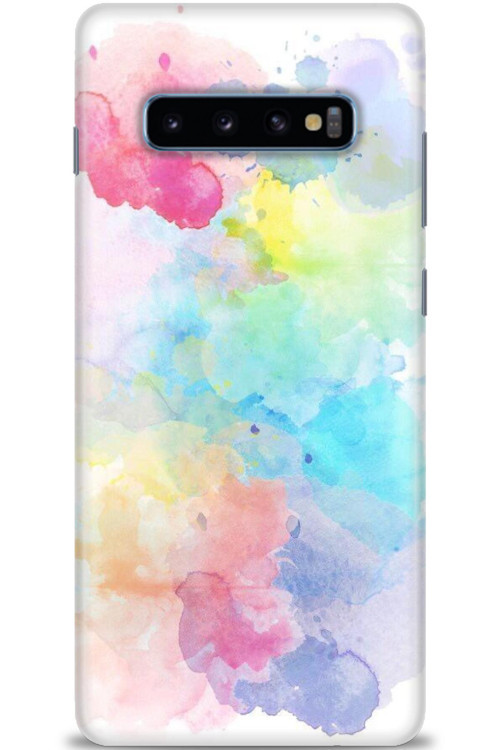 Samsung Galaxy S10 Plus Kılıf HD Baskılı Kılıf - Renk Paleti