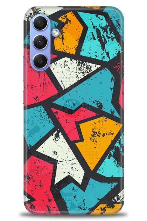 Samsung Galaxy A24 Kılıf HD Baskılı Kılıf - Grafiti