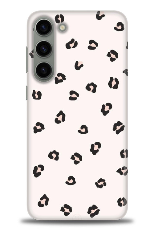 Samsung Galaxy S23 Kılıf HD Baskılı Kılıf - Kahveli Leopar