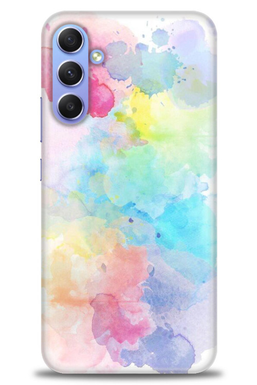 Samsung Galaxy A24 Kılıf HD Baskılı Kılıf - Renk Paleti