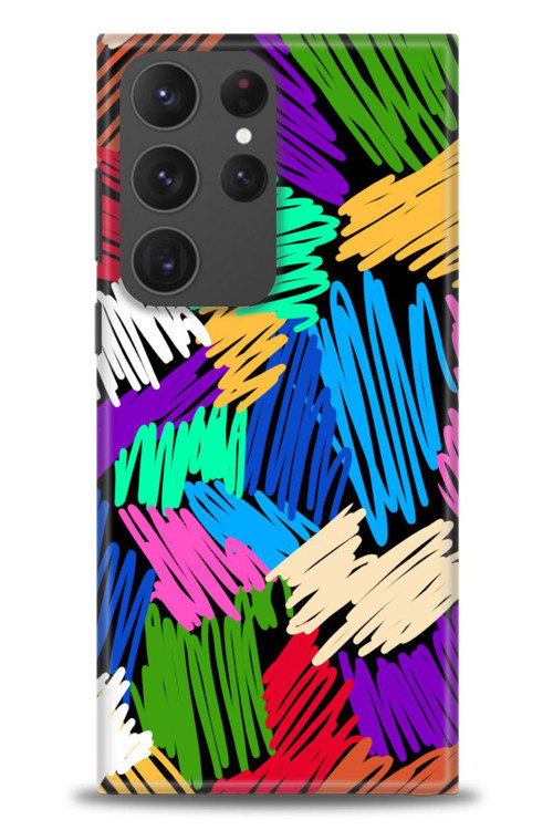 Samsung Galaxy S24 Ultra Kılıf HD Baskılı Kılıf - Karalama