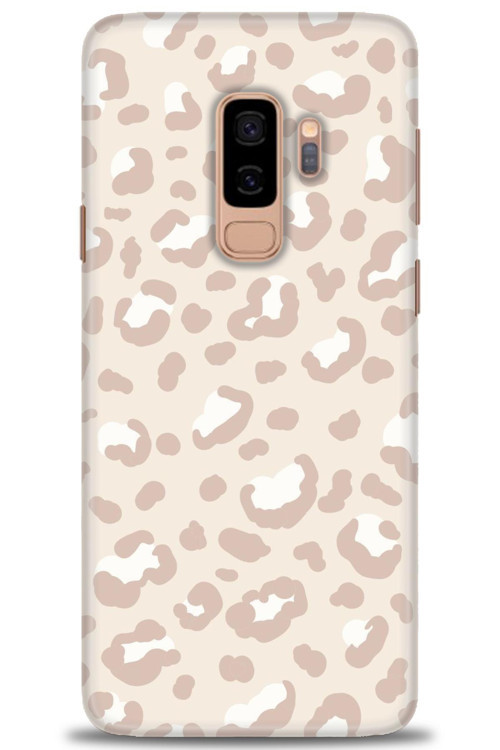 Samsung Galaxy S9 Plus Kılıf HD Baskılı Kılıf - Kahve Leoapar
