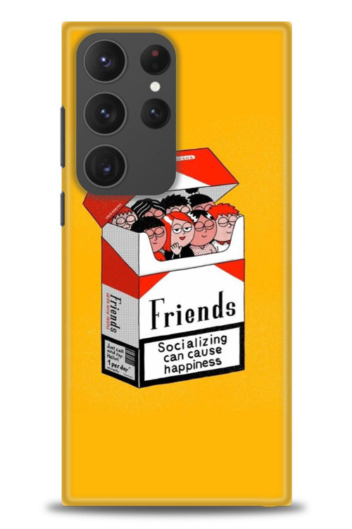 Samsung Galaxy S24 Ultra Kılıf HD Baskılı Kılıf - Friends