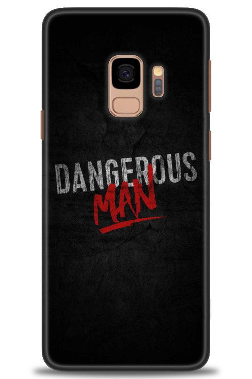 Samsung Galaxy S9 Kılıf HD Baskılı Kılıf - Dangerous Man