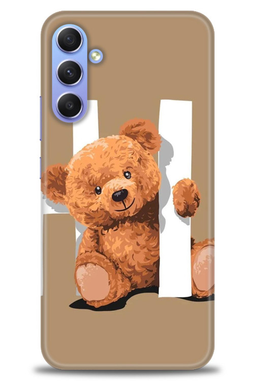 Samsung Galaxy S24 Plus Kılıf HD Baskılı Kılıf - Teddy Hı