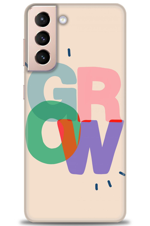 Samsung Galaxy S21 FE Kılıf HD Baskılı Kılıf - Grow