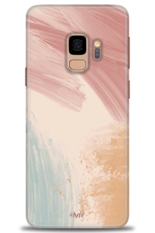 Samsung Galaxy S9 Kılıf HD Baskılı Kılıf - Soft Renkler