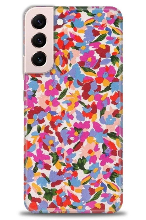 Samsung Galaxy S22 Plus Kılıf HD Baskılı Kılıf - Renkli Baskı
