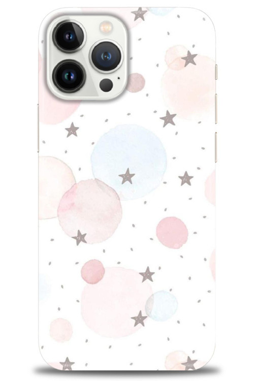 Tecno Spark 10 Pro Kılıf HD Baskılı Kılıf - Yıldız Puantiye
