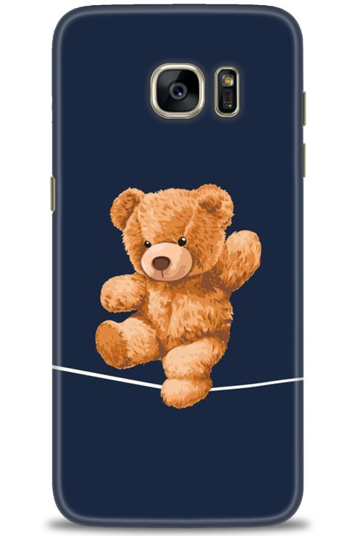 Samsung Galaxy S7 Edge Kılıf HD Baskılı Kılıf - İpteki Teddy