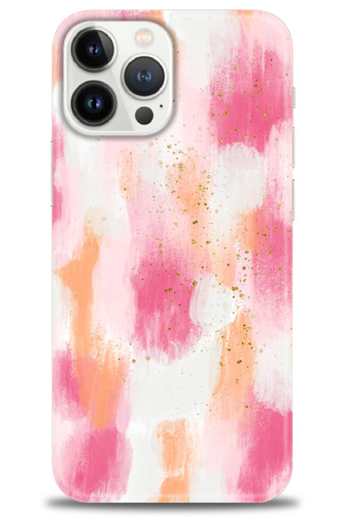 Tecno Spark 10 Pro Kılıf HD Baskılı Kılıf - Pembe Palet