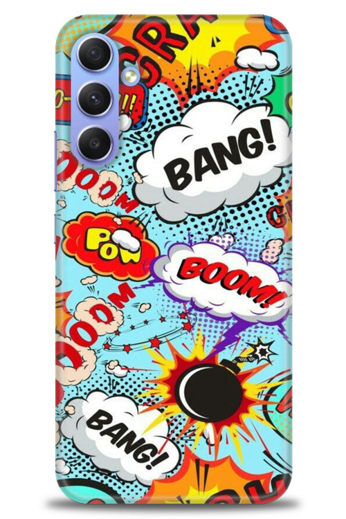 Samsung Galaxy A05s Kılıf HD Baskılı Kılıf - Bang Boom
