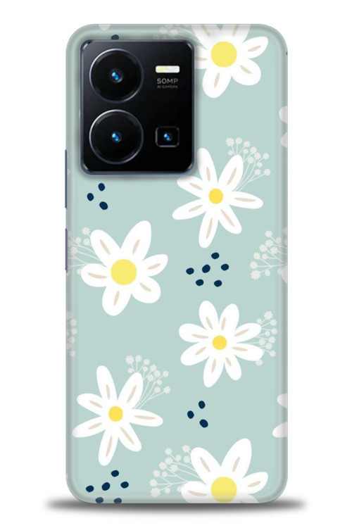 Tecno Spark Go 2023 Kılıf HD Baskılı Kılıf - Papatyalar