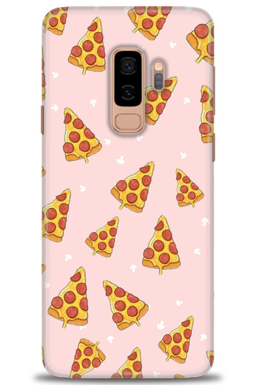 Samsung Galaxy S9 Plus Kılıf HD Baskılı Kılıf - Pizza Dilimleri