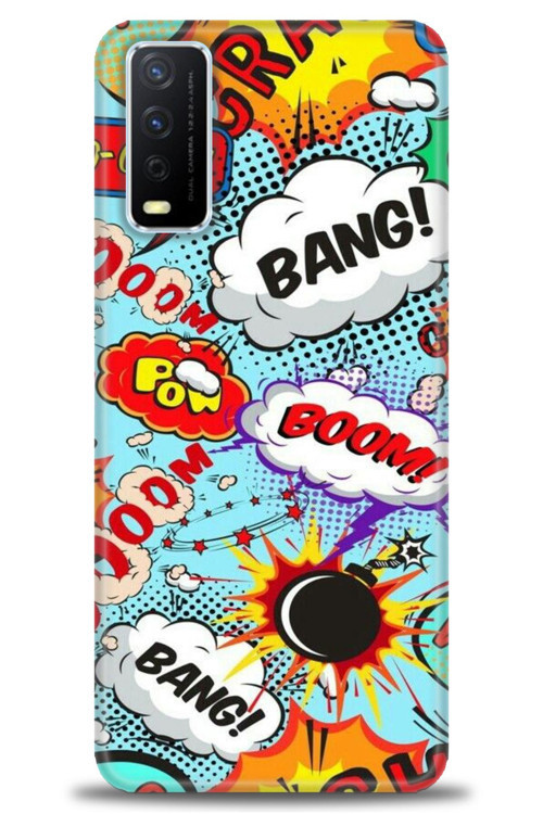 Vivo Y11S Kılıf HD Baskılı Kılıf - Bang Boom