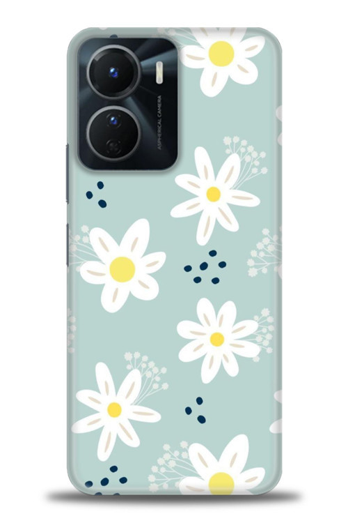Tecno Spark 9 Pro Kılıf HD Baskılı Kılıf - Papatyalar
