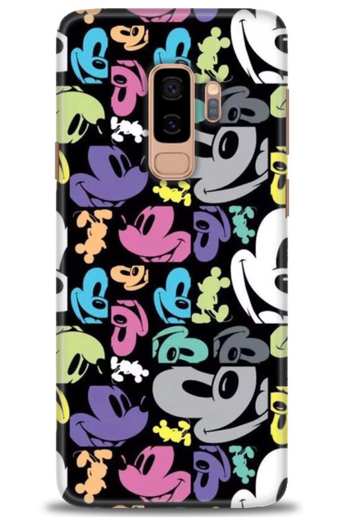 Samsung Galaxy S9 Plus Kılıf HD Baskılı Kılıf - Renkli Mouse