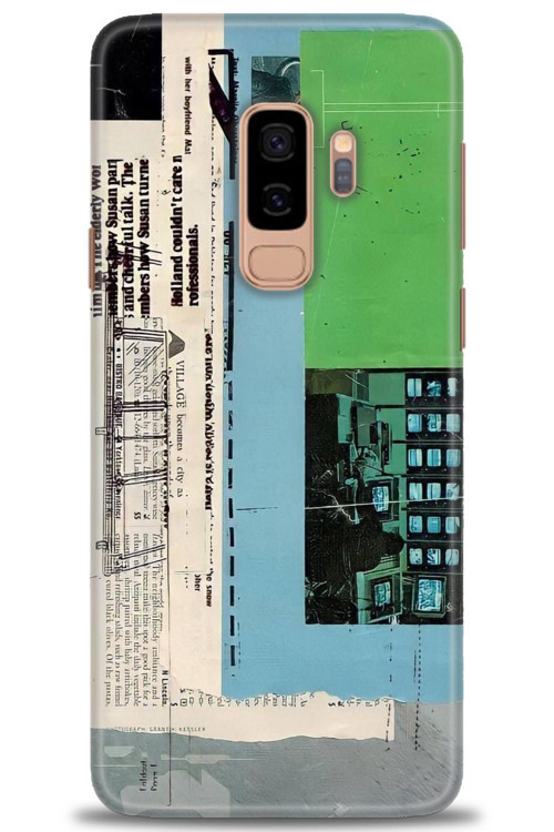 Samsung Galaxy S9 Plus Kılıf HD Baskılı Kılıf - Village