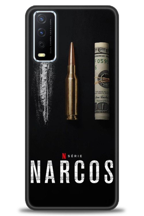 Vivo Y20 Kılıf HD Baskılı Kılıf - Narcos