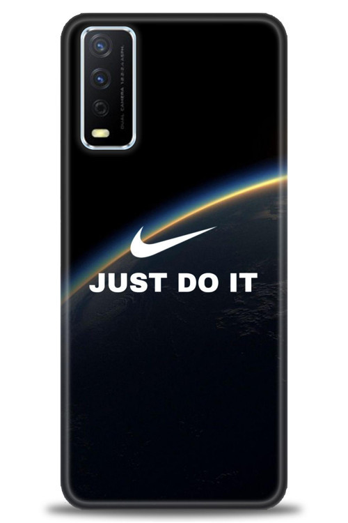 Vivo Y20S Kılıf HD Baskılı Kılıf - Nike Dünya