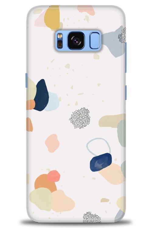 Samsung Galaxy S8 Plus Kılıf HD Baskılı Kılıf - Benekler ve Renkler