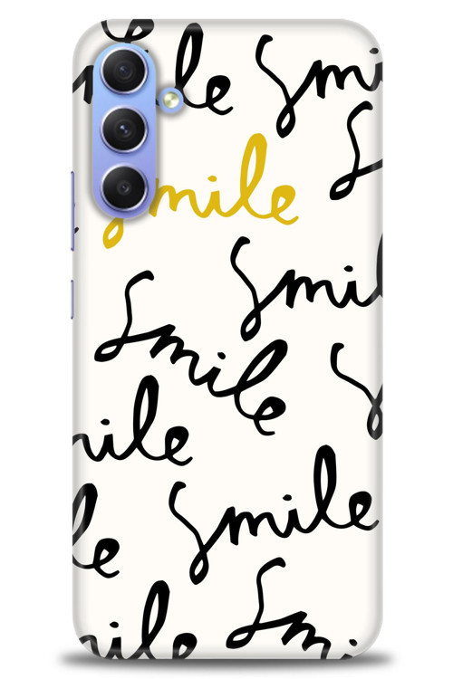 Samsung Galaxy S24 Plus Kılıf HD Baskılı Kılıf - S Smile