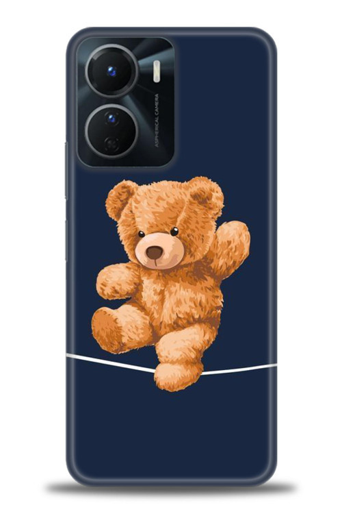 Vivo Y16 Kılıf HD Baskılı Kılıf - İpteki Teddy