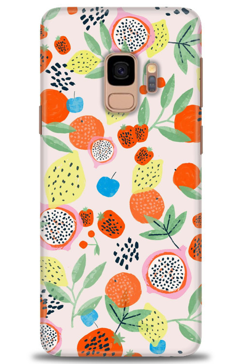 Samsung Galaxy S9 Kılıf HD Baskılı Kılıf - Ejder Meyvesi