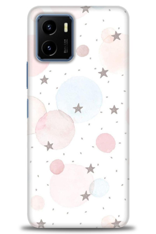 Vivo Y32 Kılıf HD Baskılı Kılıf - Yıldız Puantiye